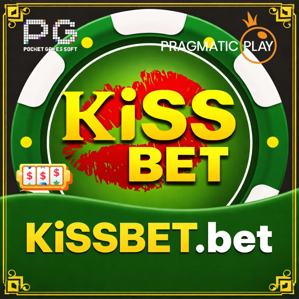 Imagem da página inicial da plataforma KISSBET